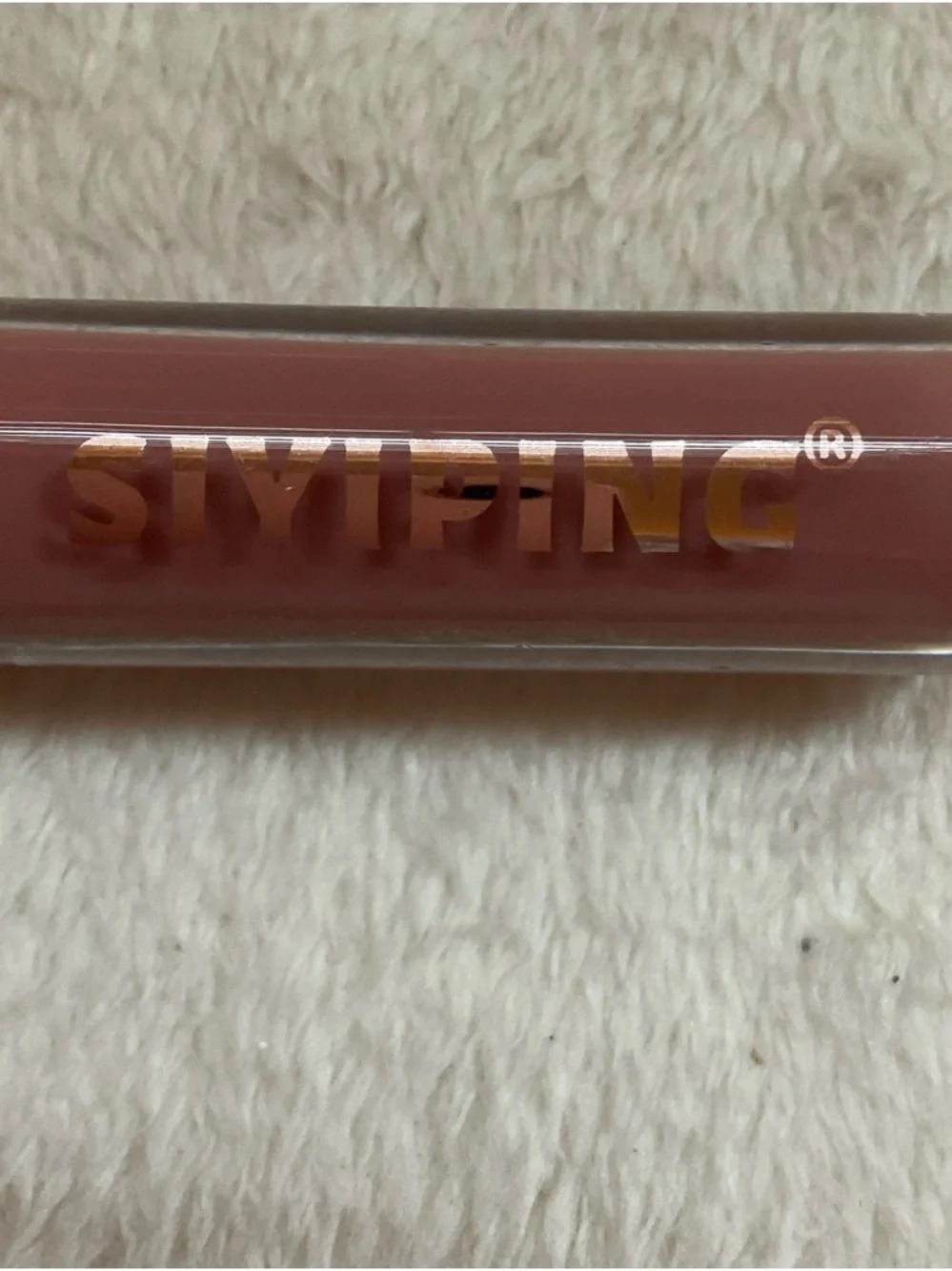 Styling Matte Lip Gloss in Mauve Pink by